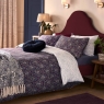Morris At Home Flower Pot Duvet Set Indigo-Raspberry
