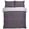 Morris At Home Flower Pot Duvet Set Indigo-Raspberry