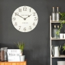 20" Arbic Wall Clock Limestone