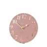 6" Arabic Mantel Clock Blush Pink