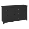 Hamilton 6 Drawer Wide Chest Charcoal