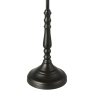Judy TL Black CW Natural Pleated Shade