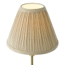 Daro Lighting Judy Tl Gold Cw Natural Pleated Shade