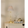 Daro Lighting Judy Tl Gold Cw Natural Pleated Shade