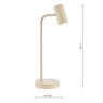 Thierry Table Lamp Taupe
