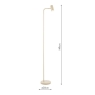 Thierry Floor Lamp Taupe