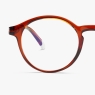 Le Marais Blue Light Reading Glasses Intense Rust Glossy