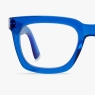 Max Blue Light Reading Glasses Electric Blue Glossy