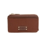 Alice Wheeler Chocolate Suede Kensington Coin Purse