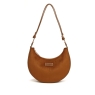 Alice Wheeler Fudge Suede Kensington Shoulder Cross Body Bag