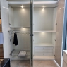 Havana 4 door Ivory Birch Wardrobe with Accessories (Ipswich)