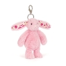 Jellycat Blushkin Blossom Bunny Bag Charm