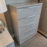 Havana Ivory Birch 5 Drawer Tallboy (Ipswich)
