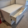 Havana White Gloss Large Bedside (Ipswich)