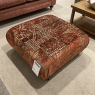 Dahlia Square Footstool  (Bury St Edmunds)