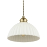 Laura Ashley Durford 3 Light Bar Pendant Matt Antique Brass