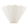 Laura Ashley Scallop Wall Light White