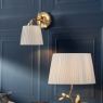 Laura Ashley Egelton 1 Light Wall Light Brass