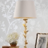 Laura Ashley Halton Table Lamp Gold Leaf 