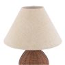 Laura Ashley Fernhill Small Table Lamp Walnut Stain