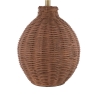 Laura Ashley Fernhill Small Table Lamp Walnut Stain