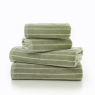 Deyongs Malmo Stripe Towel Sage & Biscuit