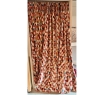 Pair of Triple Pinch Pleat Curtains in Delauney Magenta Peacock 150cm (Bury St Edmunds)