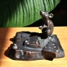 Mouse On Cheese - Garden Sculpture