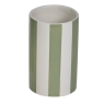 Showerdrape Pier Green Stripe Tumbler