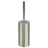 Showerdrape Pier Green Stripe Toilet Brush