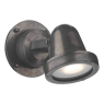 David Hunt Cove Spotlight Outdoor Wall Light Oxidised Brass