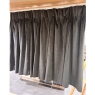 Triple Pinch Pleat Curtains in Calvari Coal 180cm (Bury St Edmunds)