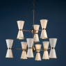 David Hunt Lighting HYD18 The Hyde 18 Light Ceiling Pendant