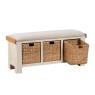 Burnley Upholstered Hall Bench
