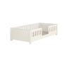Arven Junior Floor Bed White CUT OUT