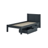 Arven Single Bed + 2 Drawers Blue CUT OUT