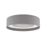 Ceiling Fan & Light with Grey Shade