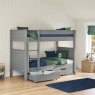 CGBNKPD classic bunk bed grey with drawers