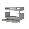 CGBNKT Classic bunk bed grey with trundle CUT OUT