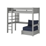 CGHI5-25 classic high sleeper grey desk shelving + blud chair bed CUT OUT