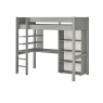 CGHITB classic high sleeper grey desk shelving + tallbookcase CUT OUT