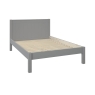 Stompa Classic Low End Double Bed Grey