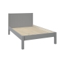 Stompa Classic Low End Small Double Bed Grey