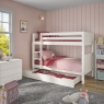 COBNKT originals bunk bed + trundle white 2