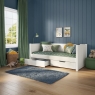 CKWDBD classic day bed + drawers white