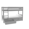 COMGBNKPD Compact detachable bunked + drawers grey CUT OUT