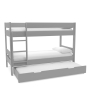 COMGBNKTBM  Compact detachable bunked Trundle drawer + Trundle Mattress Grey CUT OUT