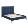 Carmella Bed Frame Navy Blue 