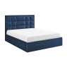 Carmella Ottoman Bed Frame Navy Blue 