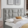 Carmella Ottoman Bed Frame Silver 